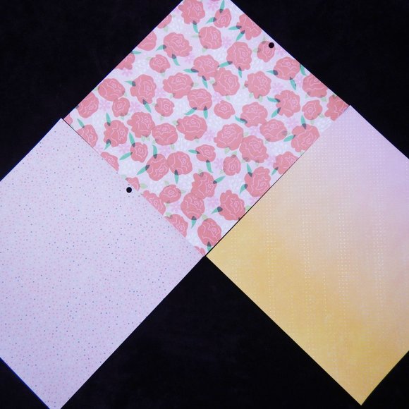 12x12 Scrapbook Paper 24 Cardstock Pride Rainbow LGBT Happy Day Hearts Flag June - Picture 5 of 10